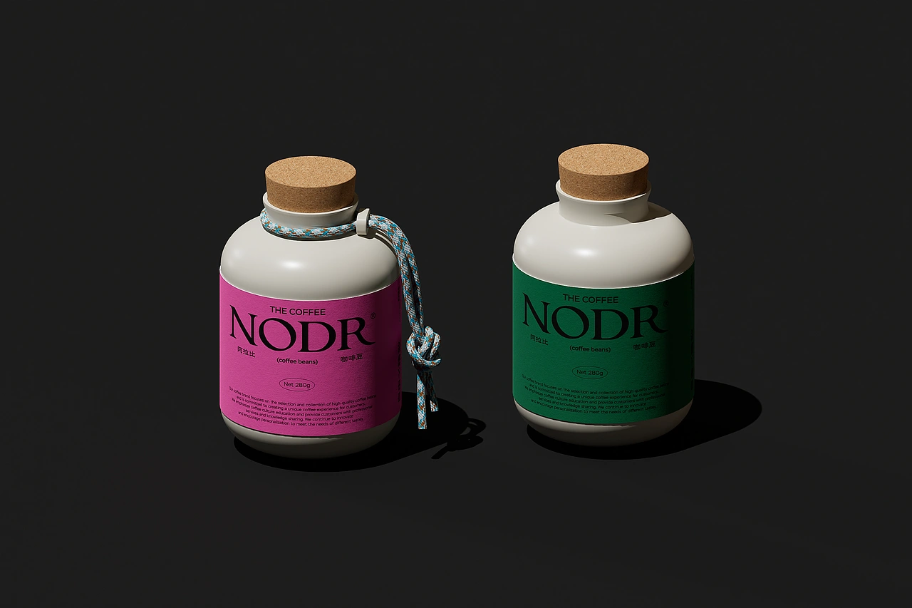 NODR COFFEE 品牌设计 | 奶茶 茶饮 咖啡品牌包装设计