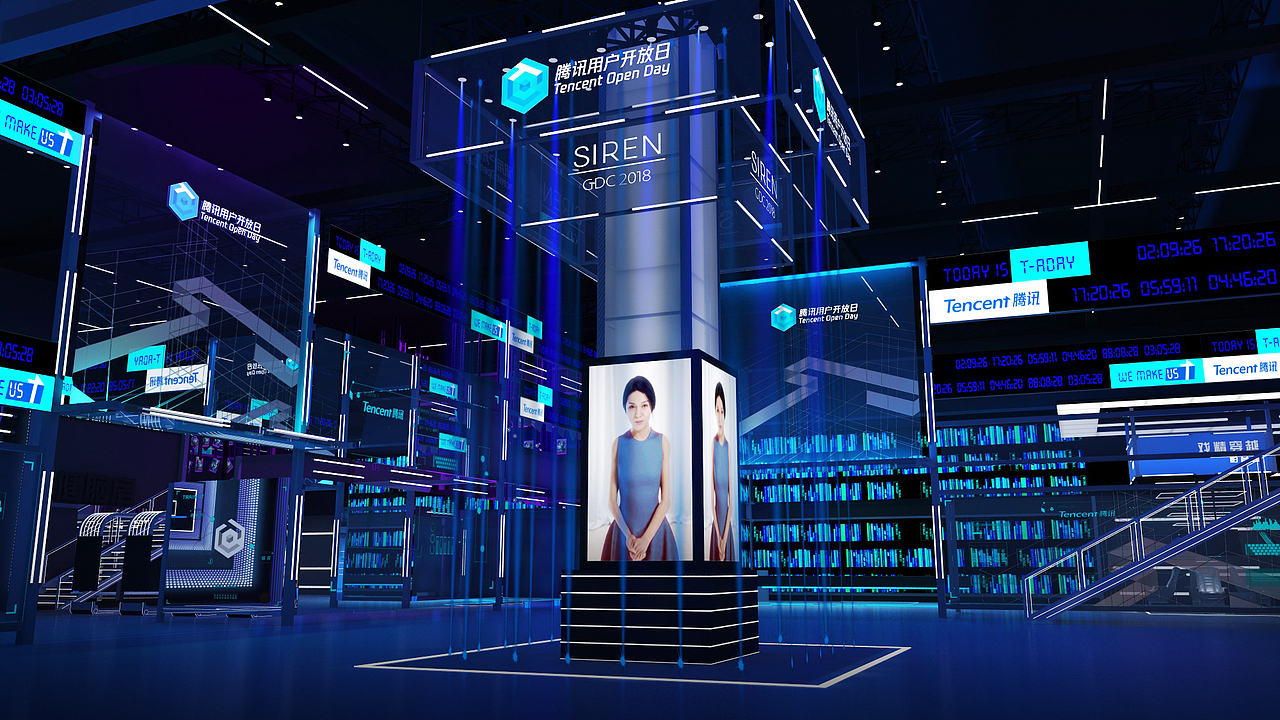 腾讯TDAY第二届（图ZMjI5OTY5Njk2） - 其他三维 - 站酷设计师老尼不懂原创素材 - 站酷ZCOOL
