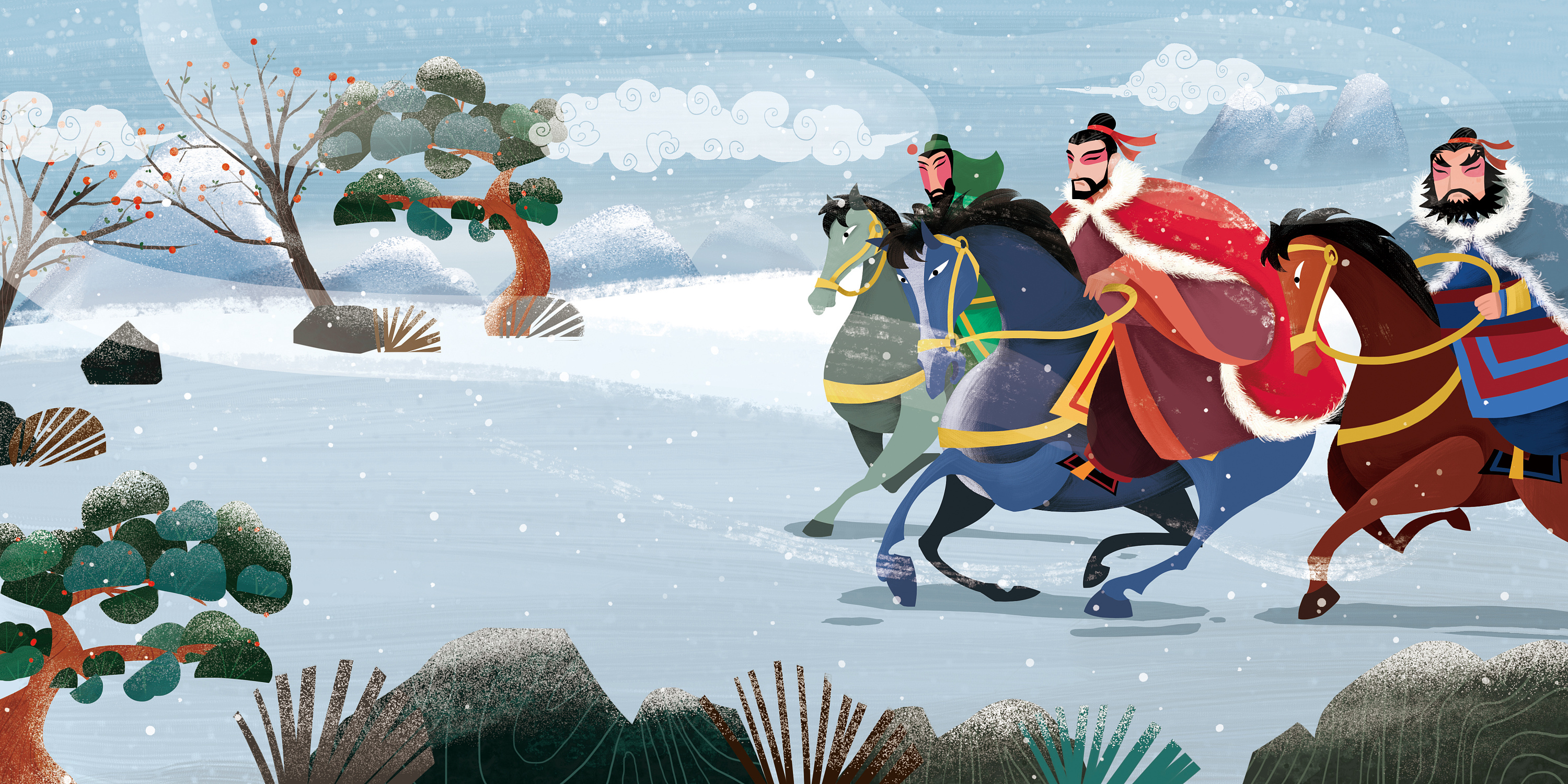 成语故事绘本|插画|儿童插画|插画师林先生_原创作品-站酷zcool