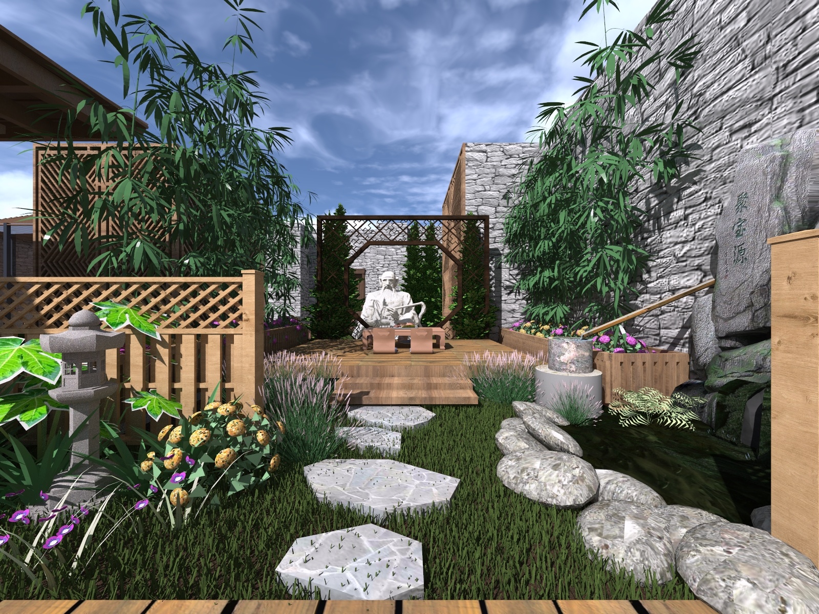 别墅花园设计_897524 – 设计本装修效果图