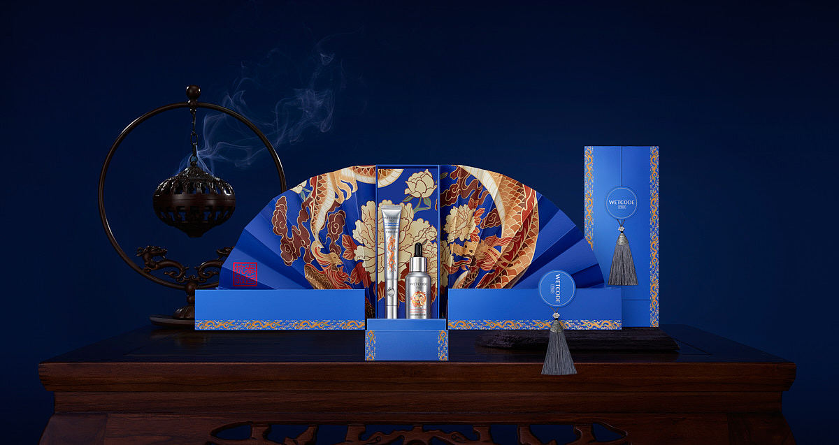 丹姿清平乐套盒创意场景拍摄