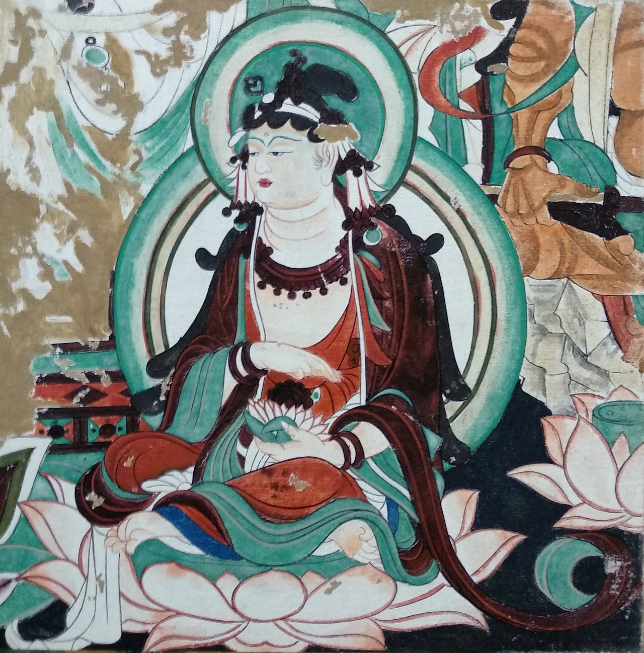 愿来生再做那朵莲花（图ZMjI4ODg3Nzgw） - 绘画 - 站酷设计师国画鹏哥原创素材 - 站酷ZCOOL