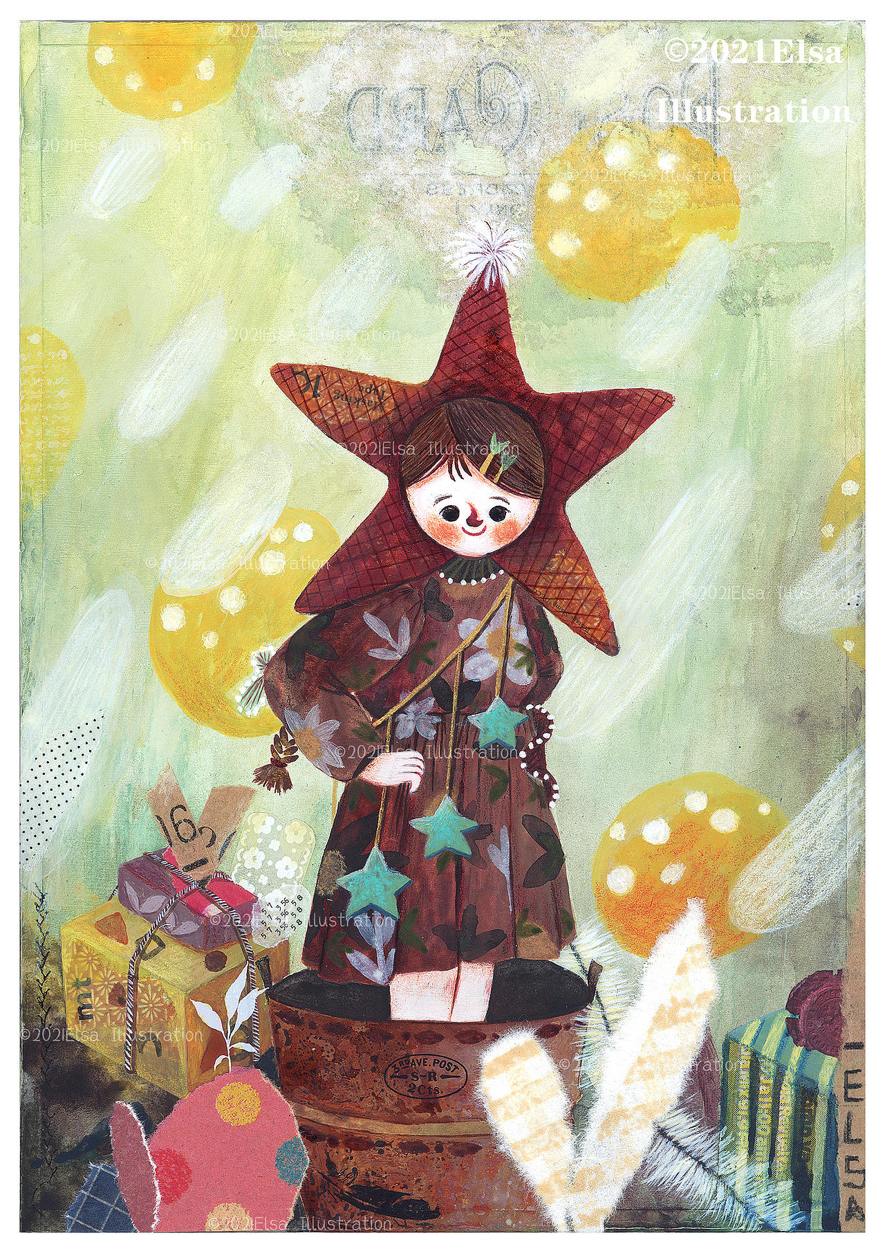 最近的一部分作品合集(图ZMjY4NjU5Mjgw) - 儿童插画 - 站酷设计师艾莎Elsa原创素材 - 站酷ZCOOL