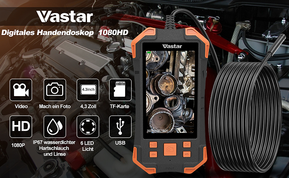 亚马逊内部零件照明观测仪