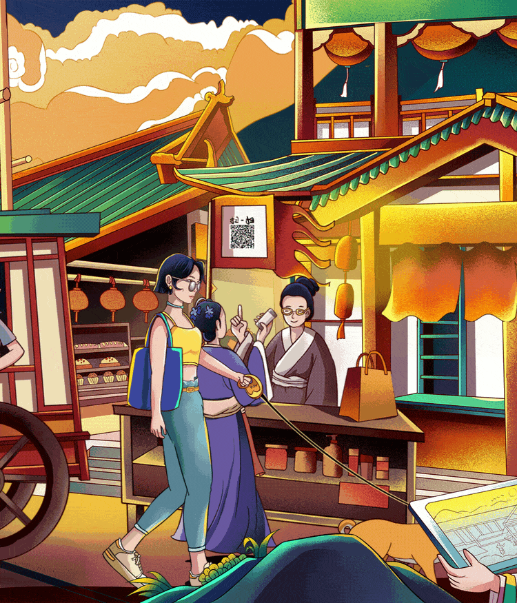 万科节日长图（图ZMjU1NTc3ODk2） - 商业插画 - 站酷设计师C君_Children原创素材 - 站酷ZCOOL