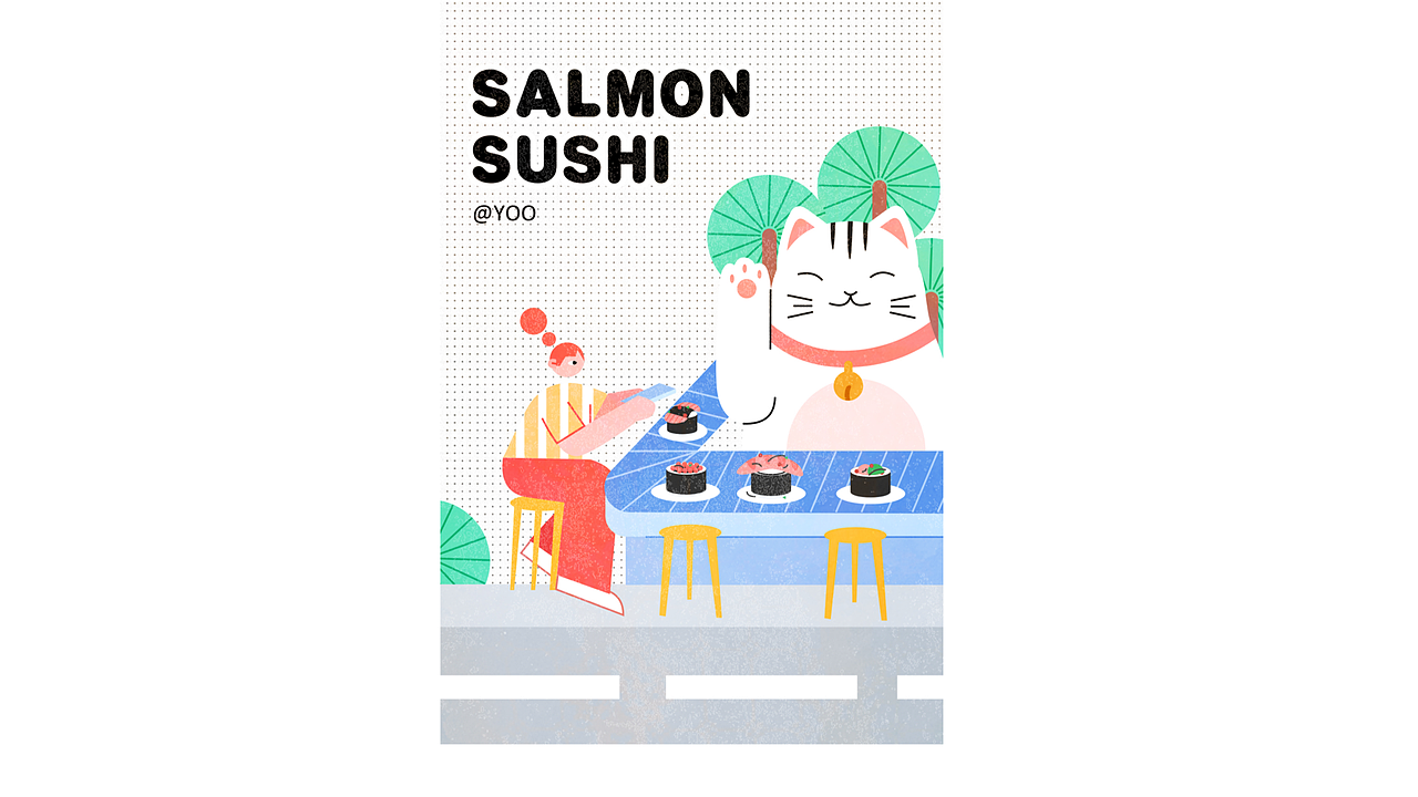 9DAYS插画打卡②-YOO×DINLab（图ZMjEwMDY4MjQ4） - 创作习作 - 站酷设计师瑶哎呦原创素材 - 站酷ZCOOL