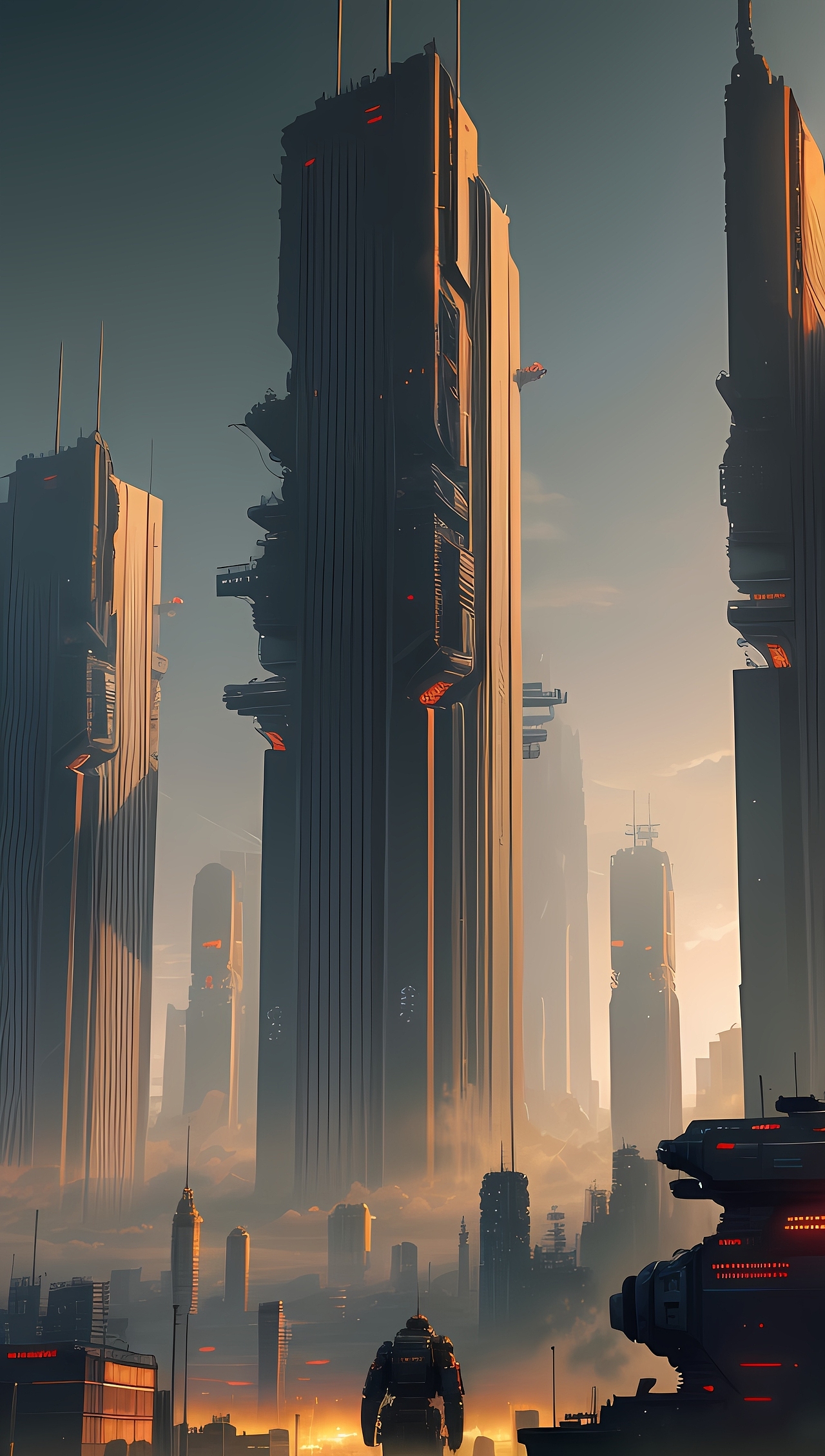 手机壁纸【未来城市】第3弹【科幻末世】