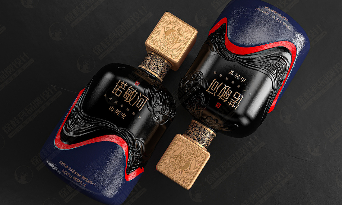 诺敏河白酒—徐桂亮品牌设计!