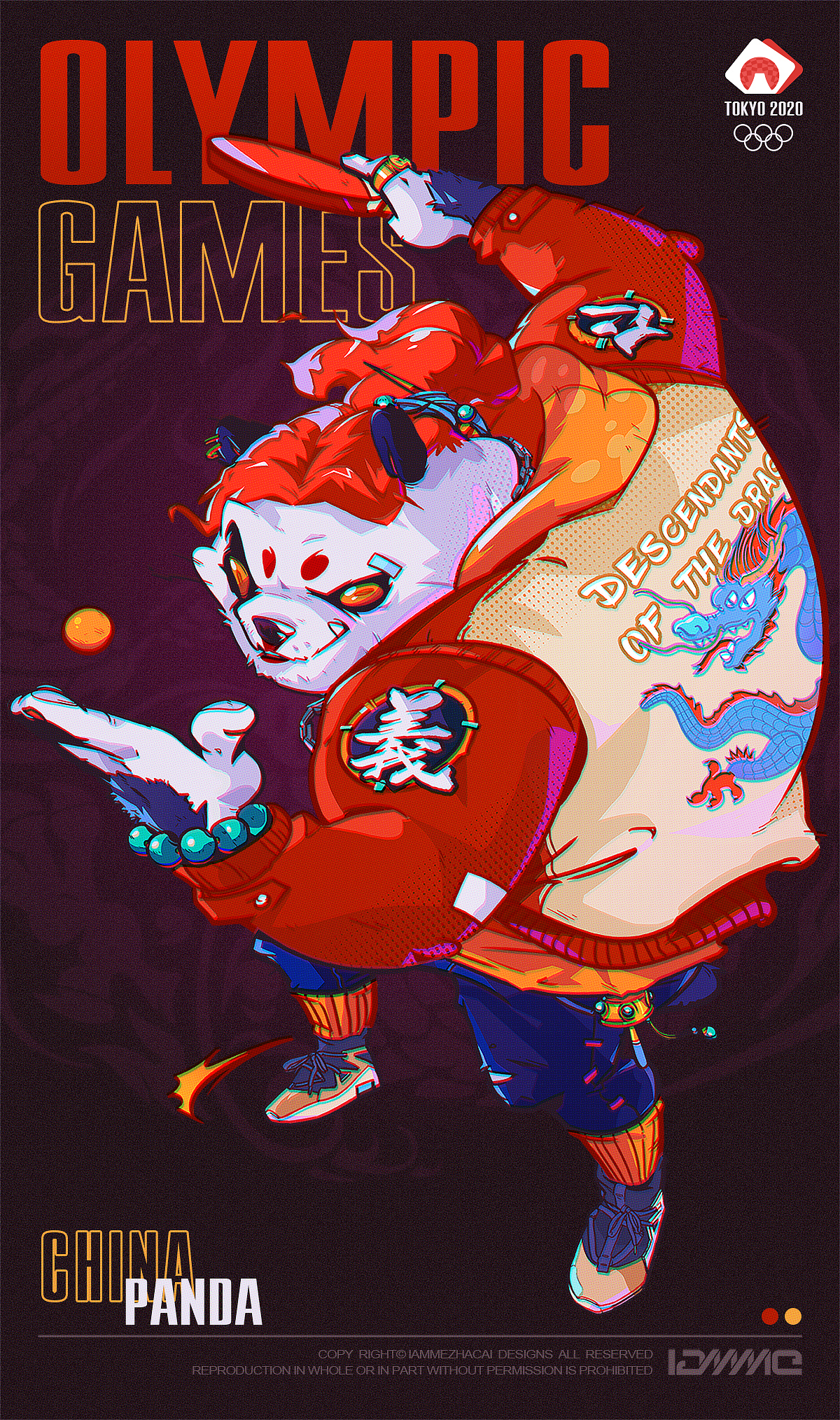 【OLYMPIC 2020 series illustrations 】