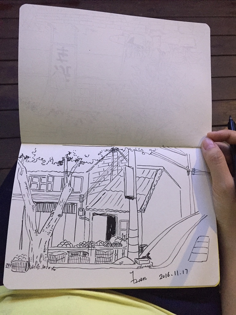 那些旧房子（图ZNjU2NjQ4NzI=） - 绘画 - 站酷设计师芥末小E原创素材 - 站酷ZCOOL