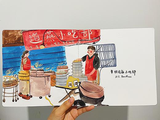 画老家的烟火气 | 小县城里的小吃巷