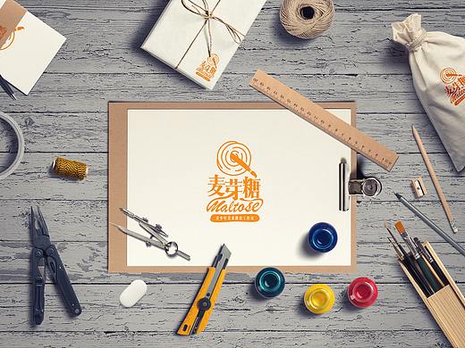 麦芽糖青少年美术教育LOGO