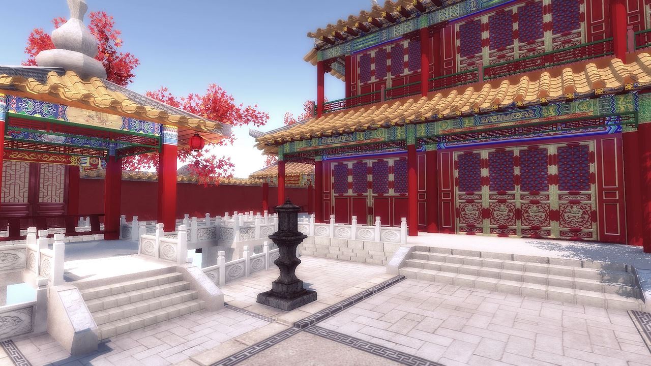 虚拟场景漫游（图ZMTg1MzEzOTky） - 场景 - 站酷设计师Z83985370原创素材 - 站酷ZCOOL
