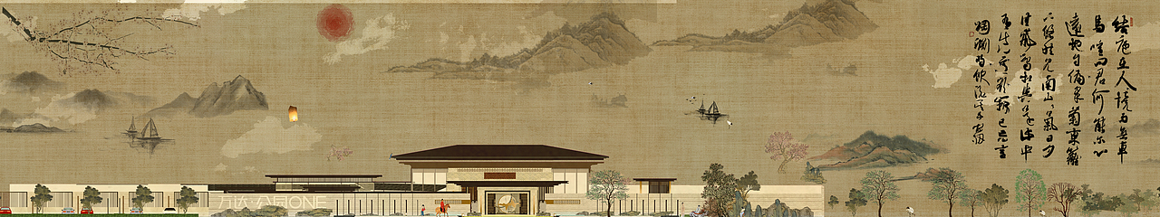 Students' works | 景观设计-古代风格作品集