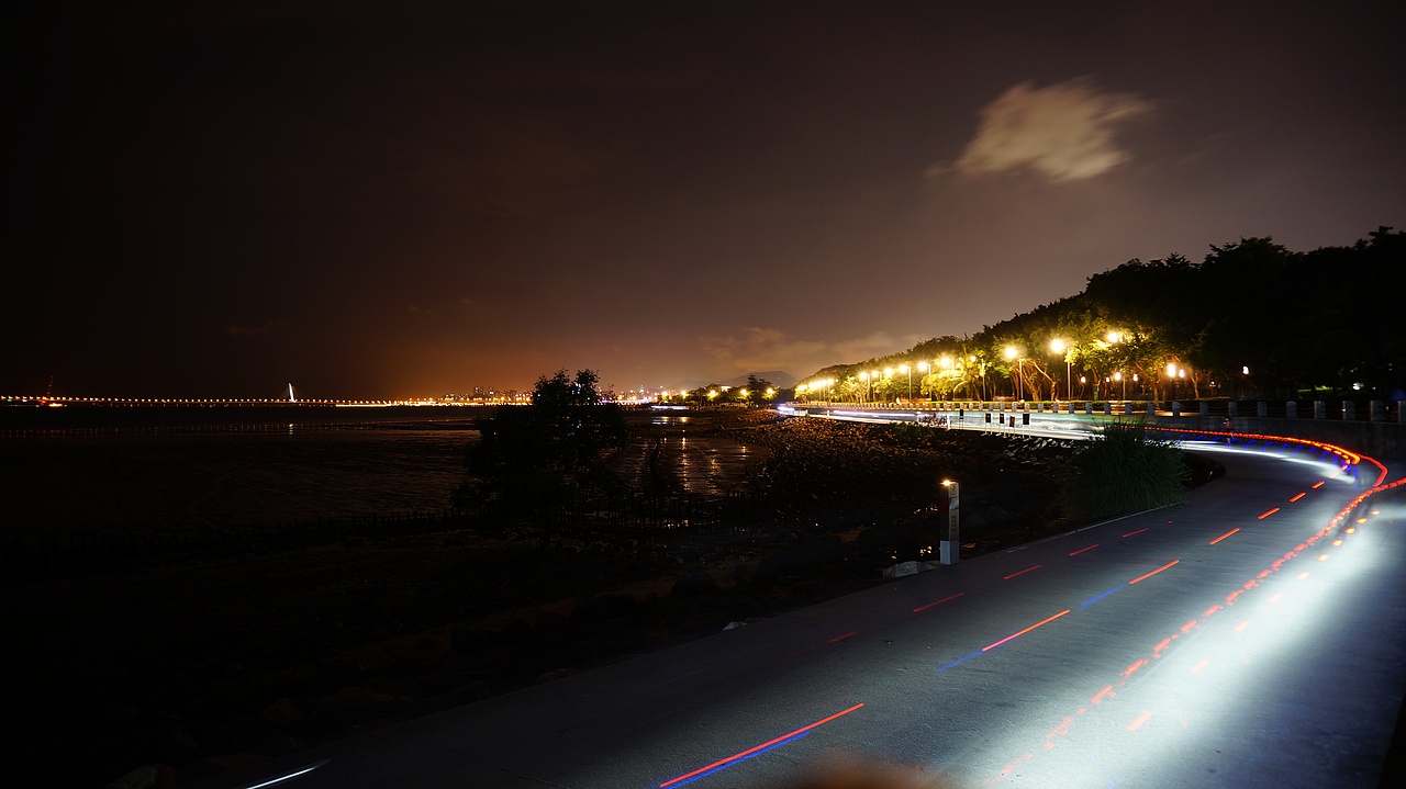 深圳红树林夜景