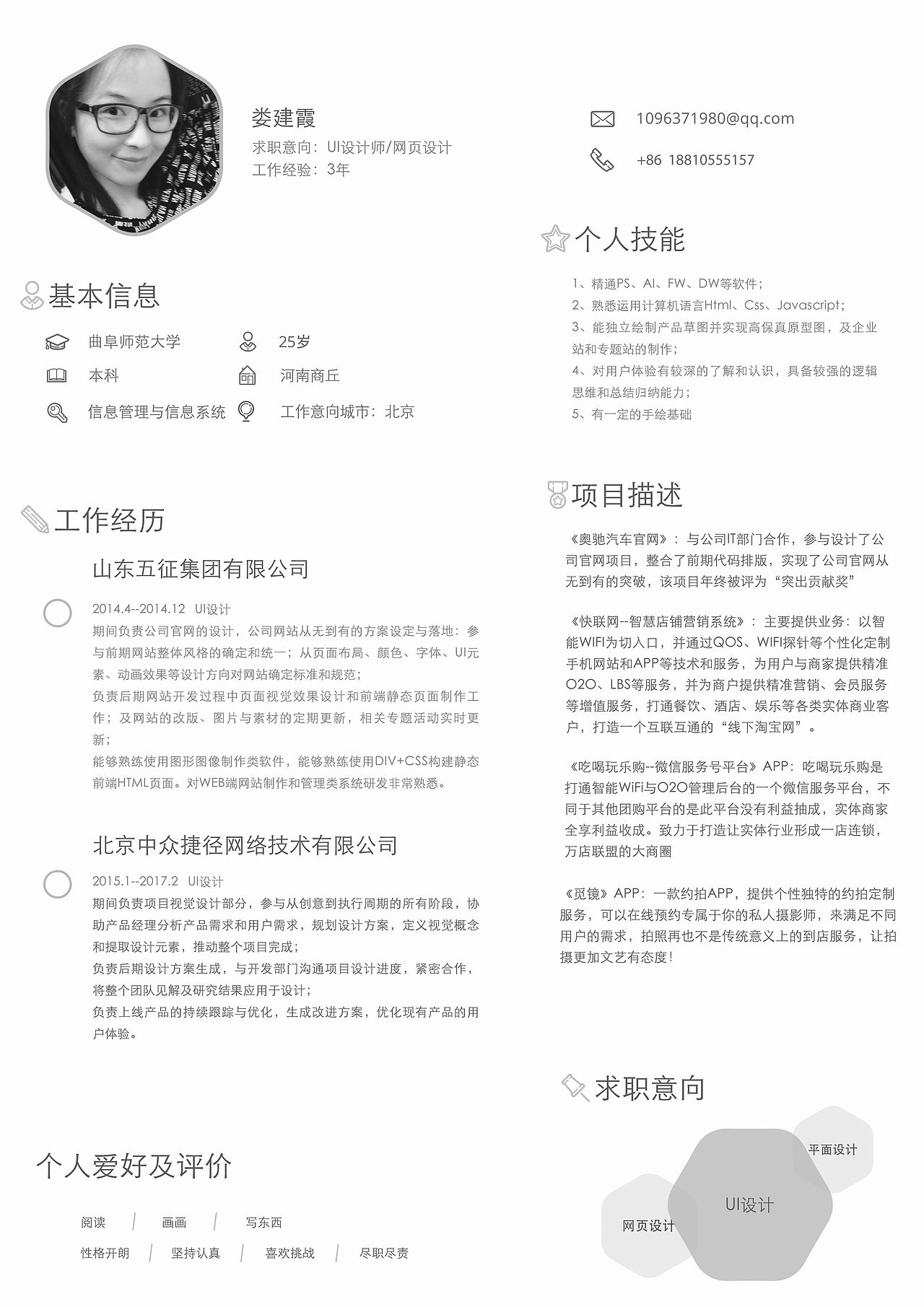 个人简历（图ZNzM4Nzk3ODQ=） - 其他平面 - 站酷设计师楼剑侠原创素材 - 站酷ZCOOL