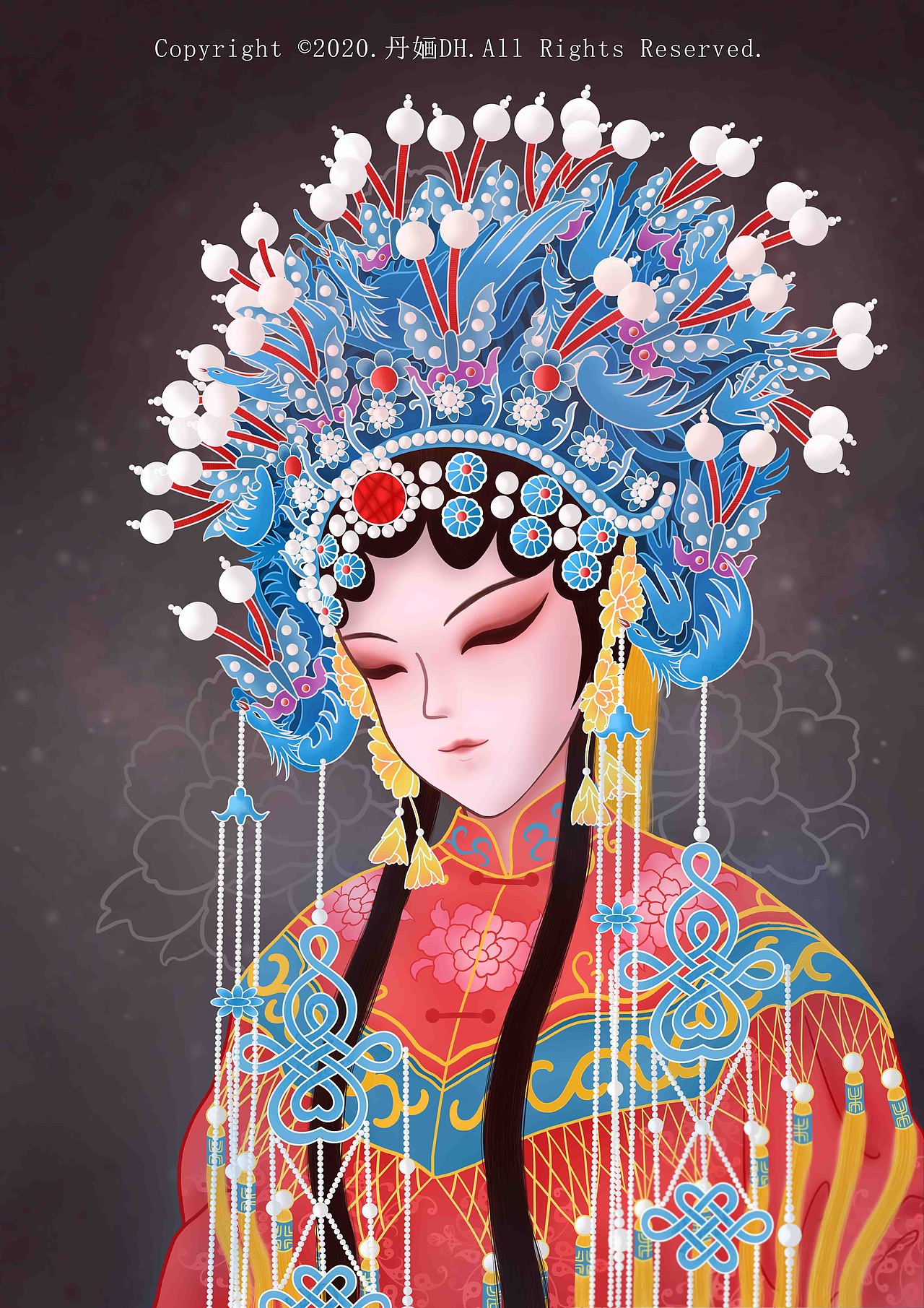 京剧花旦