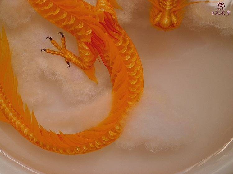 凡尼亨 3D树脂画金龙