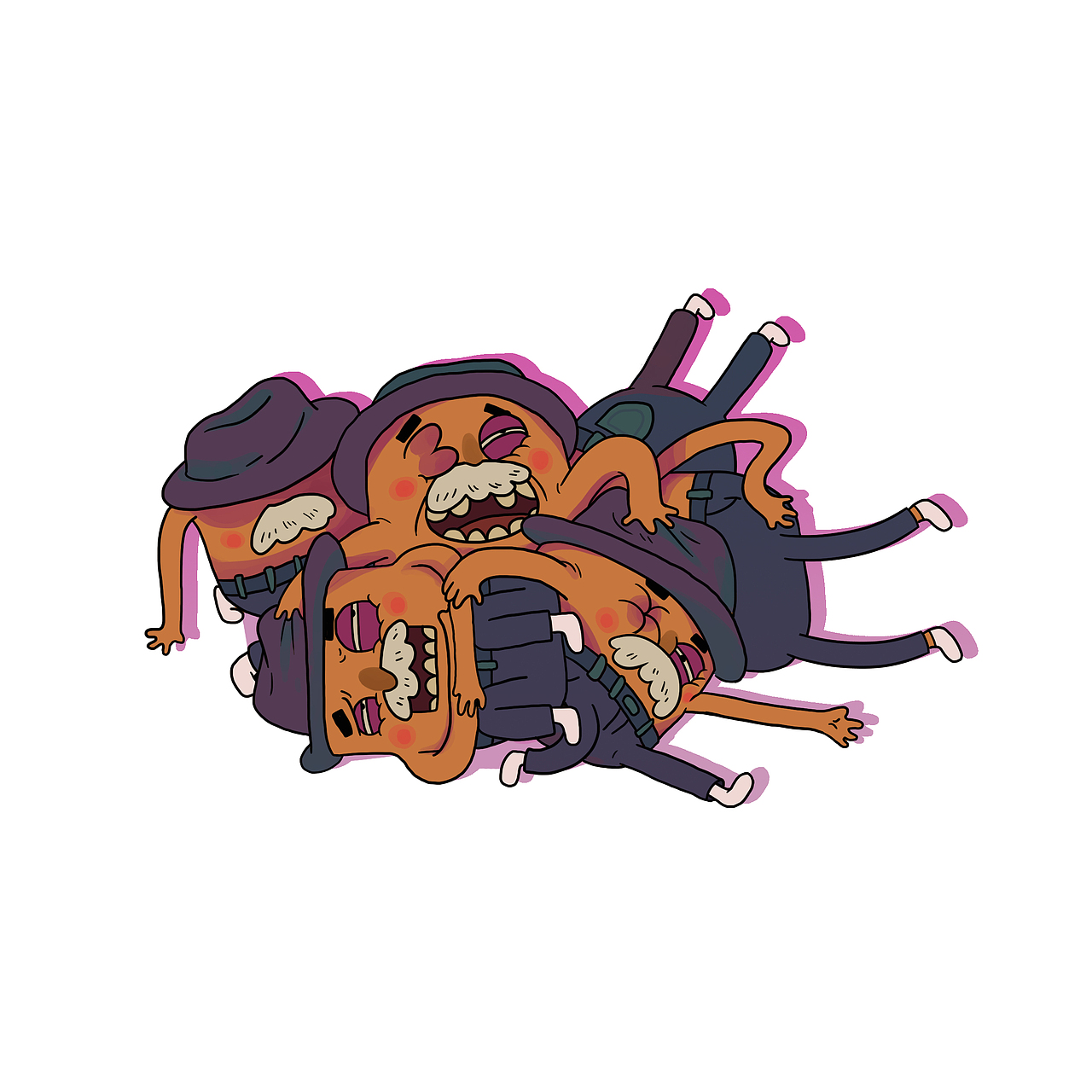 七月的部分个人涂鸦（图ZNTU1NjcyMTI=） - 创作习作 - 站酷设计师不二宝原创素材 - 站酷ZCOOL