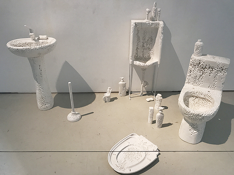 2017中央美院本科生毕业展现场报道(上)#2017毕业展＃（图ZODE1OTg2NTI=） - 绘画 - 站酷设计师站酷校园原创素材 - 站酷ZCOOL