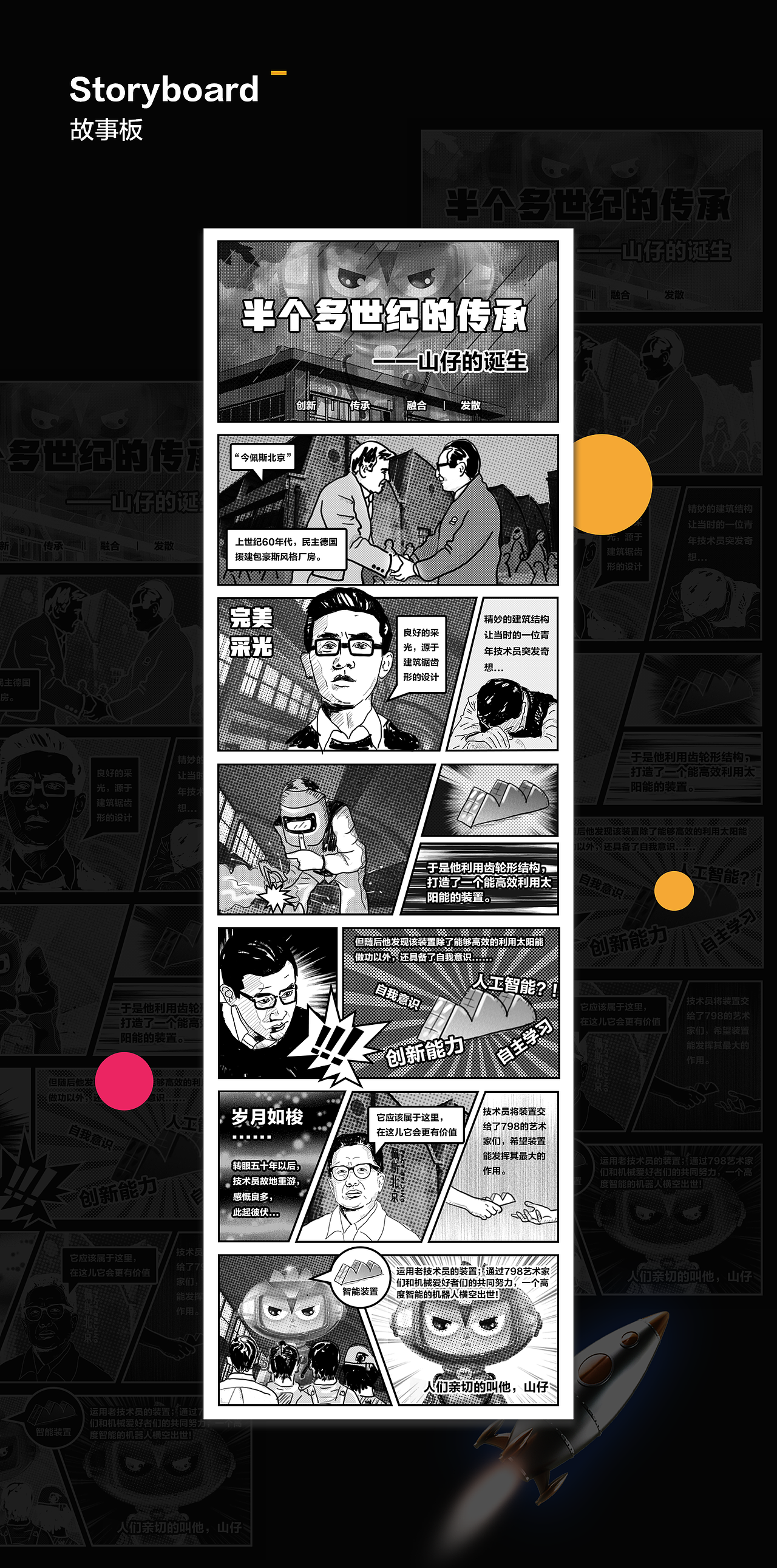 hi，机器人——山仔（图ZMjA1NTc1MzY0） - IP形象 - 站酷设计师广陵君原创素材 - 站酷ZCOOL