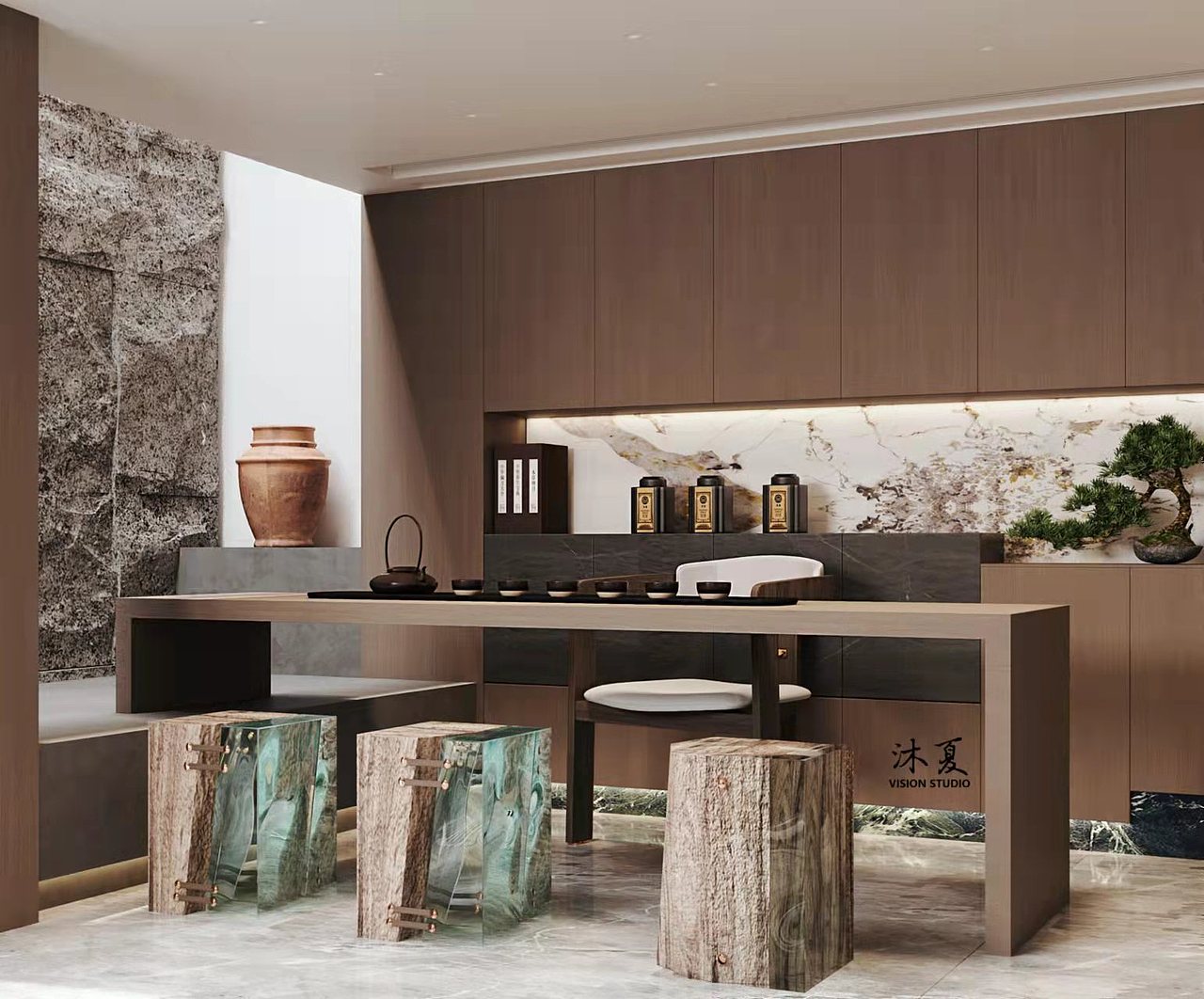 2021现代地下别墅（图ZMjg5OTQ1ODY4） - 家装设计 - 站酷设计师慕夏灬VISION原创素材 - 站酷ZCOOL