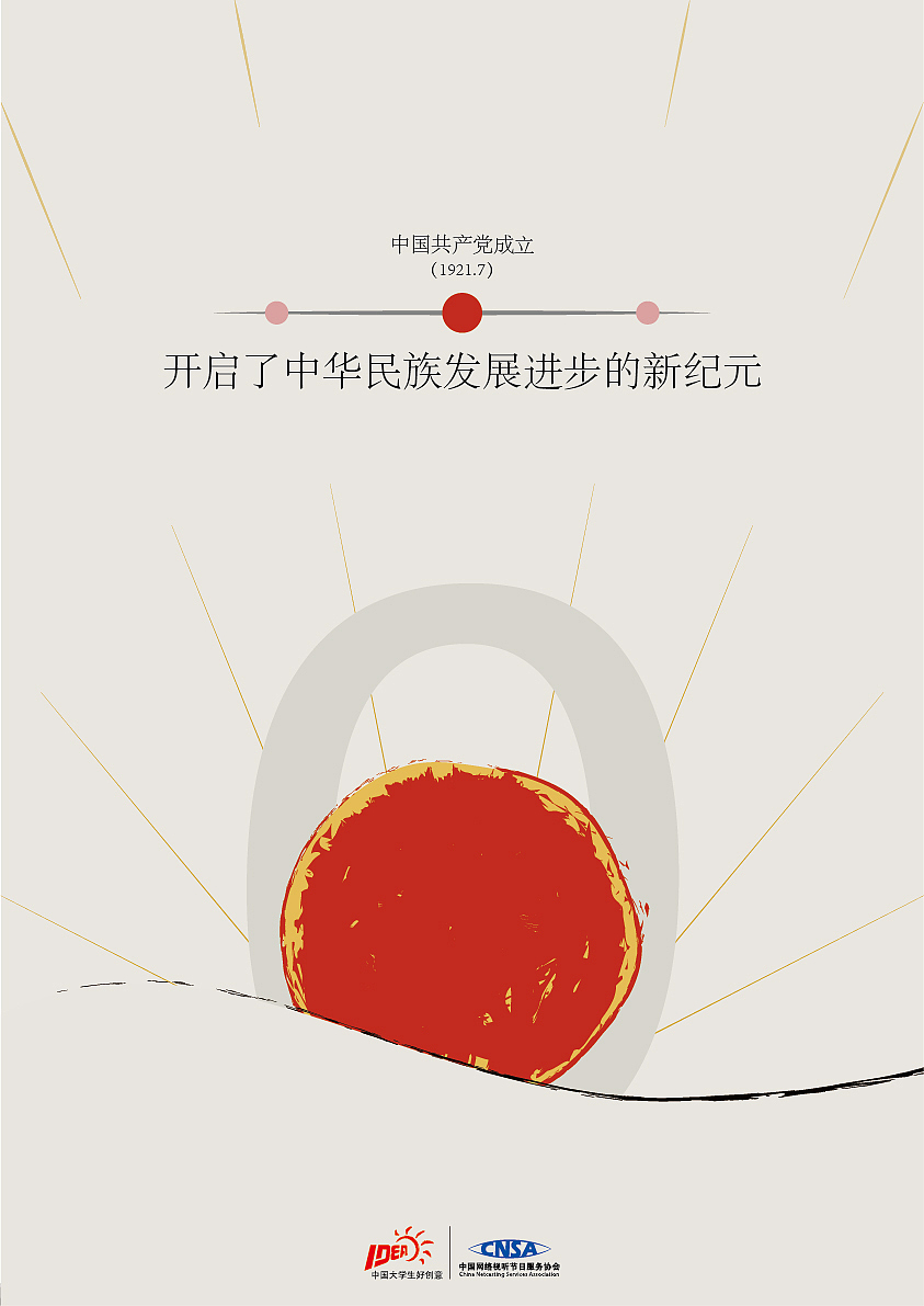 建党100周年系列海报（图ZMjU5NzkwODgw） - 海报 - 站酷设计师砱烟子原创素材 - 站酷ZCOOL