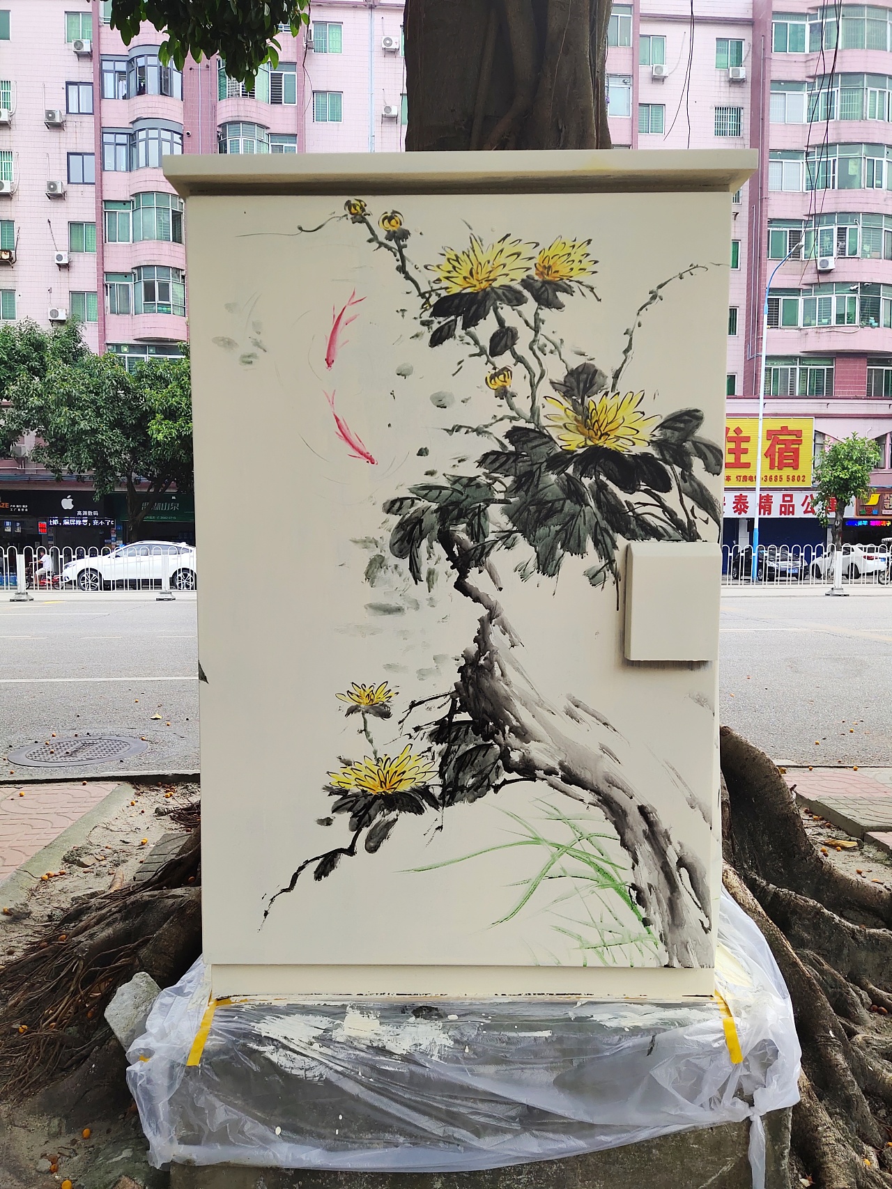 花都电箱彩绘