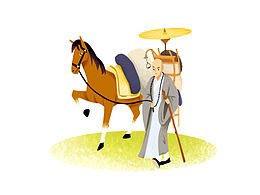 儿童绘本/儿童插画——《历史小图》