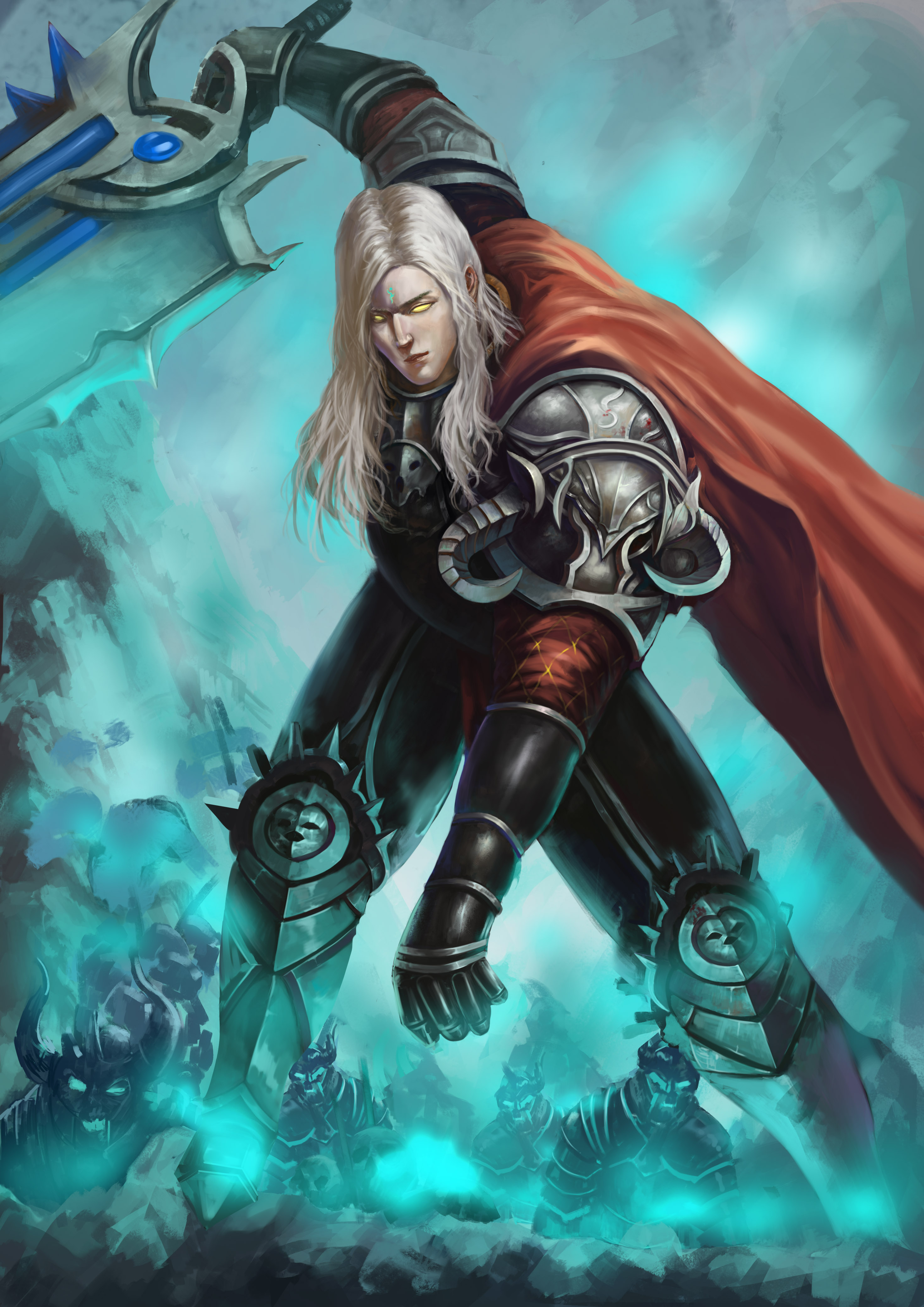 战士|插画|商业插画|索链 - 原创作品 - 站酷 (zcool)