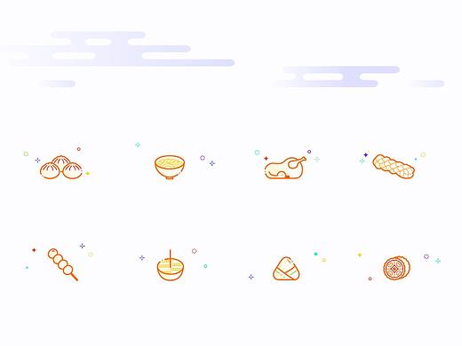 民间小吃icon（个人主页-ZMjk2MzgwODA=） - 图标 - 站酷设计师Jiang林原创素材 - 站酷ZCOOL