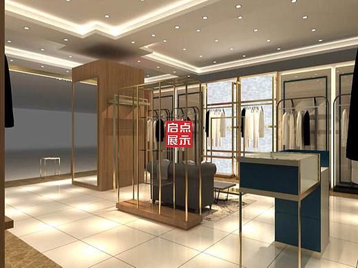 启点展示服装货架