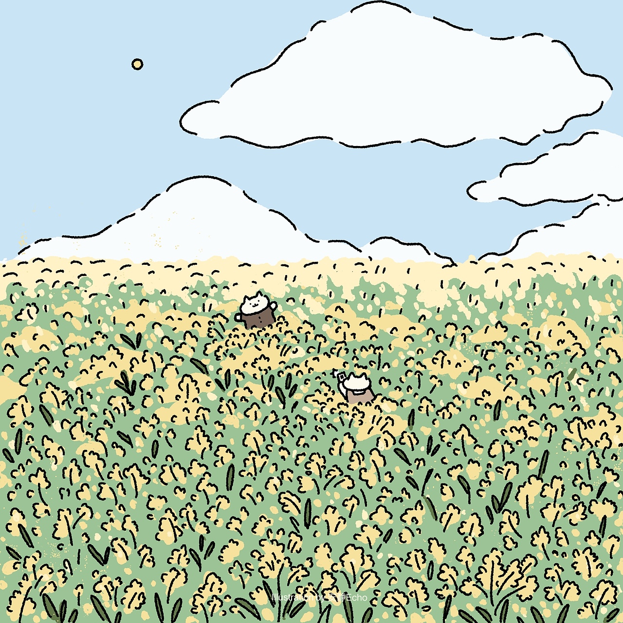 I Love Spring（图ZMjUwNzIwOTMy） - 创作习作 - 站酷设计师安静_Echo原创素材 - 站酷ZCOOL