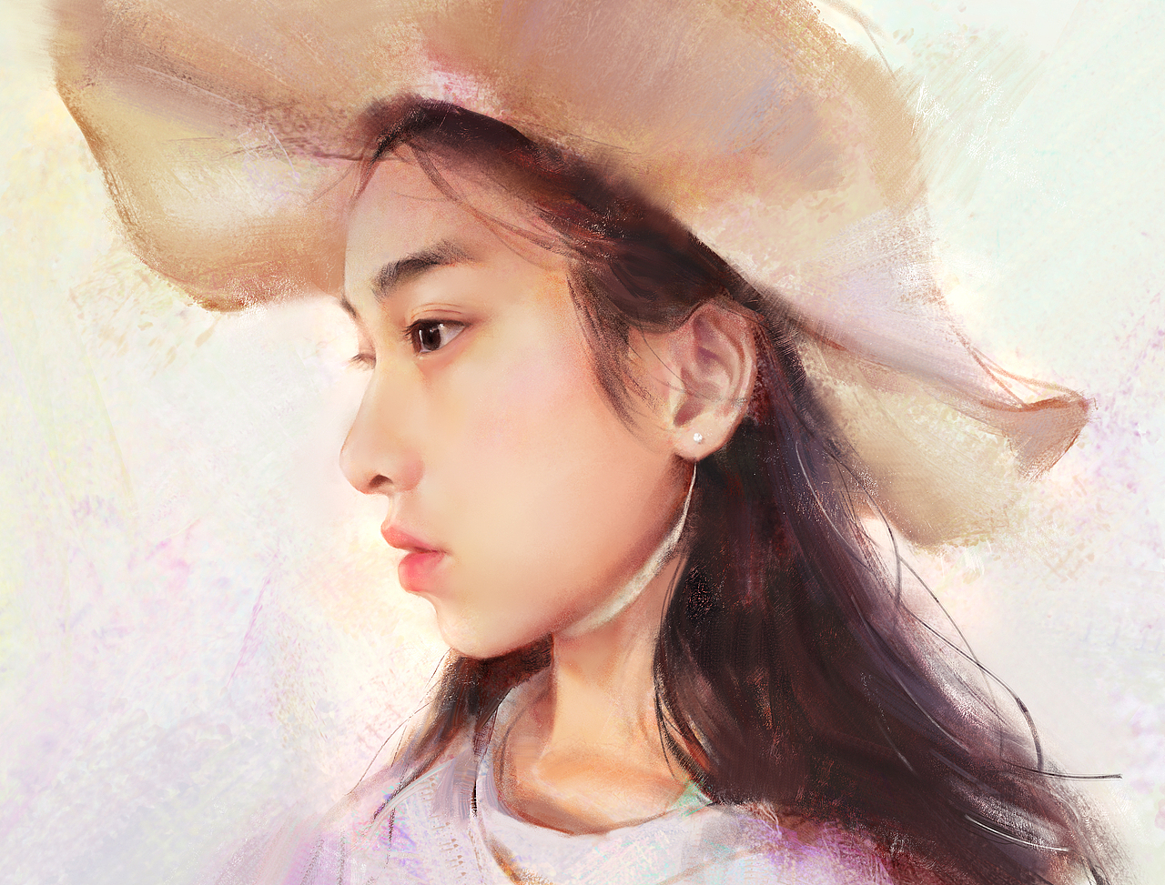 近期女头像练习（图ZMTE4ODE3NTQ4） - 艺术插画 - 站酷设计师322同学原创素材 - 站酷ZCOOL