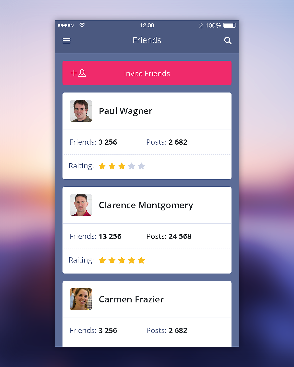 心疼我宝强哥，哈哈（图ZNTk0MjIyMDA=） - APP界面 - 站酷设计师康妮比比原创素材 - 站酷ZCOOL