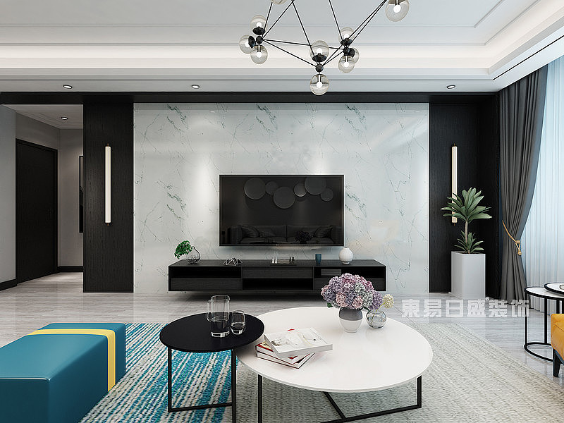 大连三室二厅装修案-中航国际160㎡现代简约（图ZMTE0NzAwOTIw） - 家装设计 - 站酷设计师大连东易日盛装饰原创素材 - 站酷ZCOOL