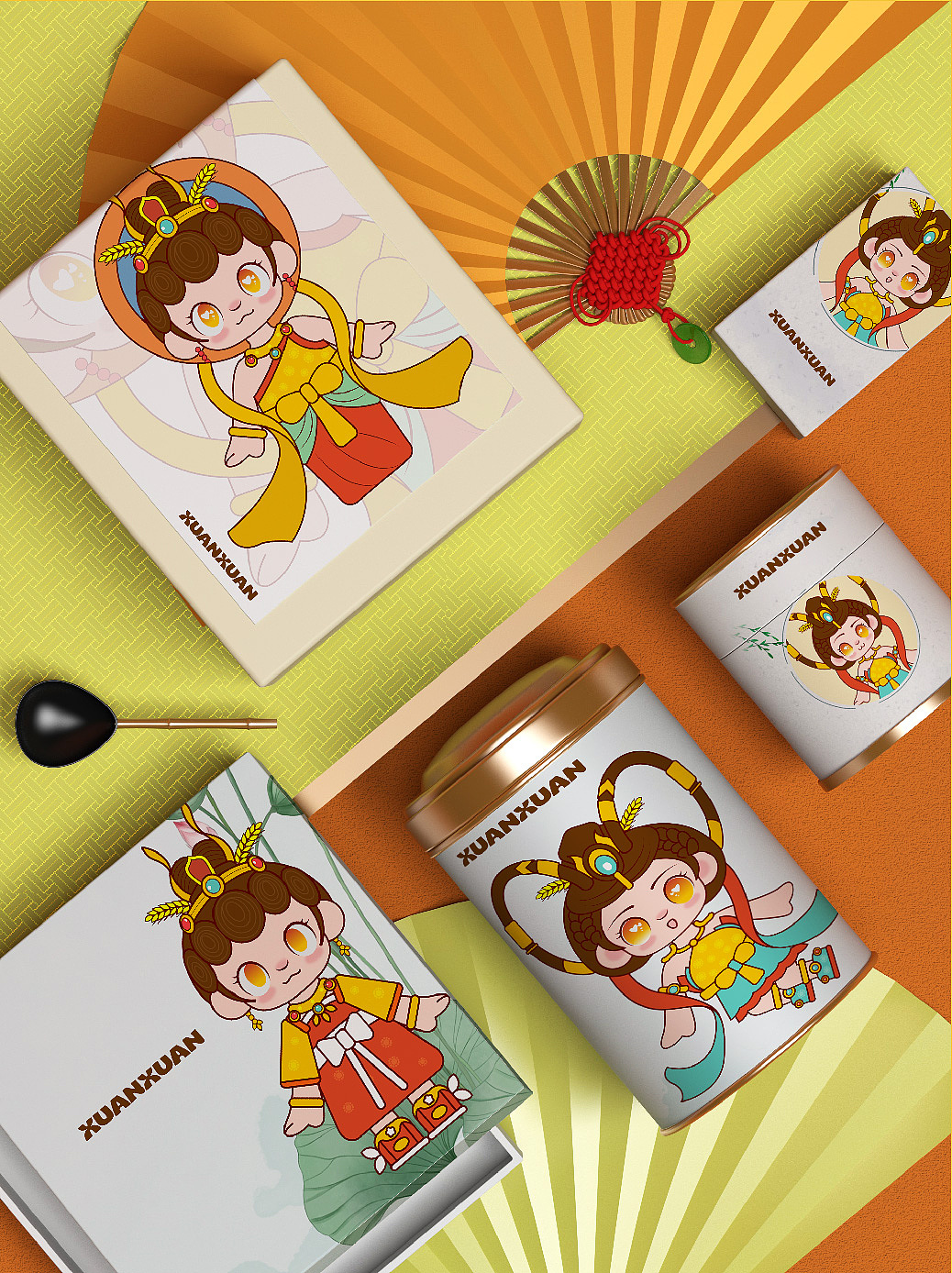 敦煌使者IP设计（图ZMjk0NzEzNDYw） - 商业插画 - 站酷设计师怡萱yixuan原创素材 - 站酷ZCOOL