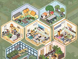 【完稿】少年之家系列图｜穗岁的插画