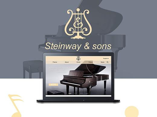 Steinway&sons 官网重构（个人主页-ZMzU0MTY0Njg=） - 企业官网 - 站酷设计师夏祭如歌原创素材 - 站酷ZCOOL