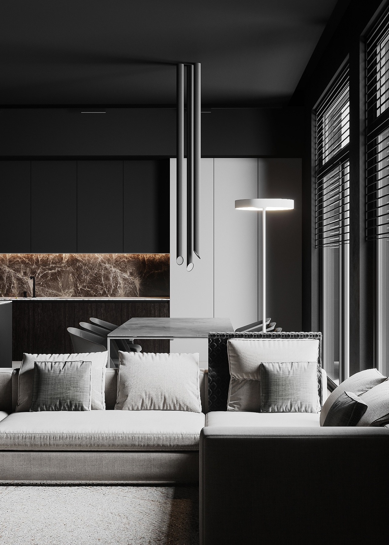 冷峻的黑（图ZMTY0ODc1NDUy） - 家装设计 - 站酷设计师慕容鬼王原创素材 - 站酷ZCOOL