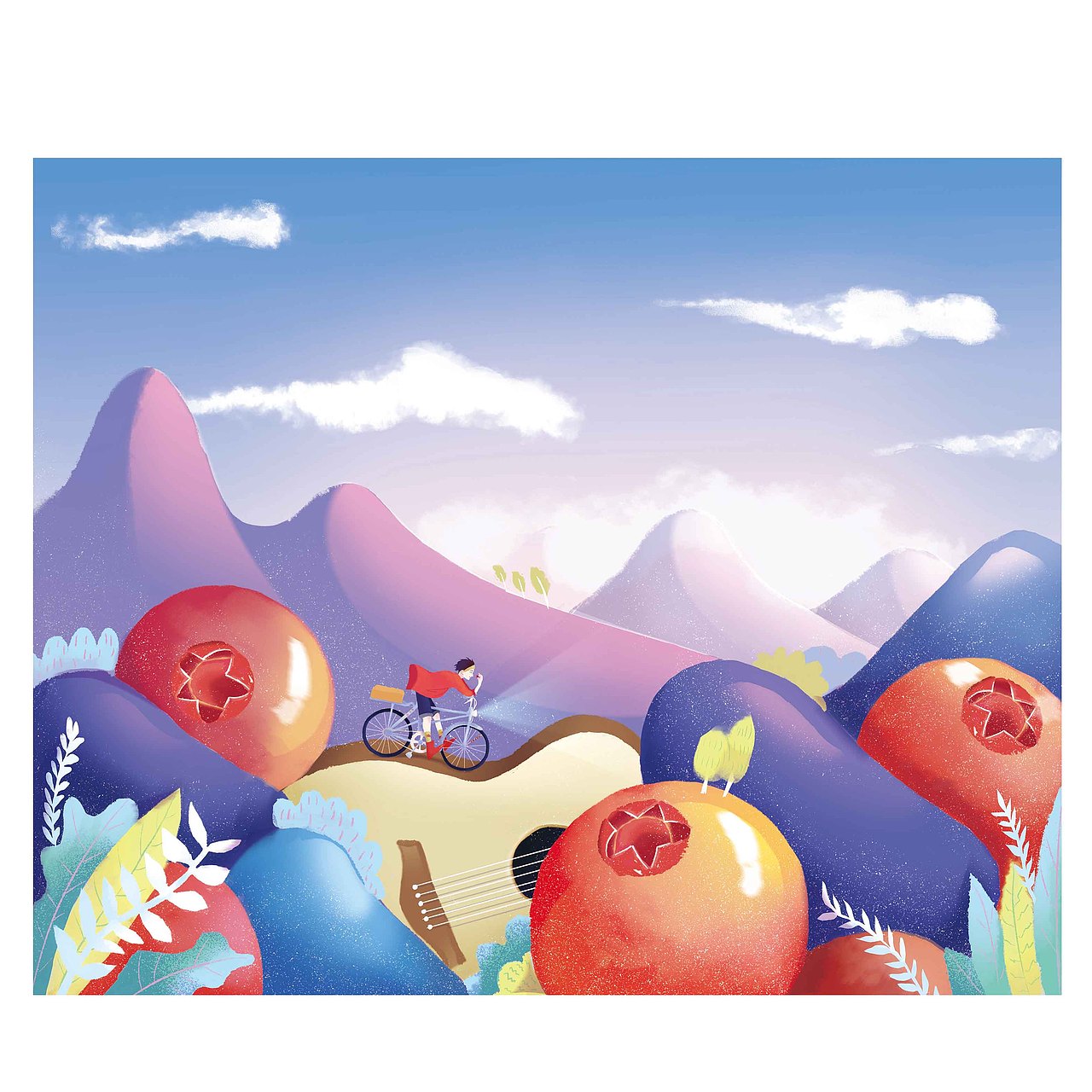 蔓越莓|插画|商业插画|丶猫猫_原创作品-站酷zcool