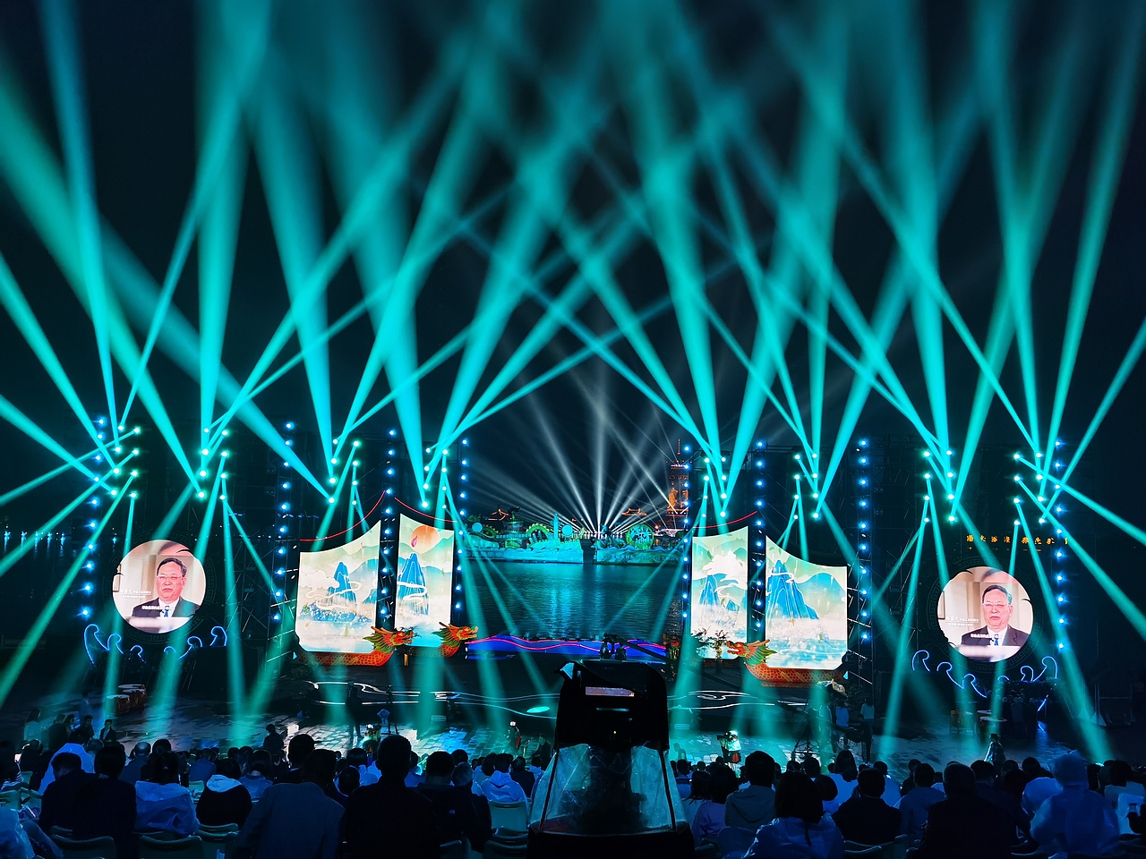 央视农业频道《最美金姜堰，幸福节节高》舞美设计（图ZMjY1ODg5NDQ4） - 舞台美术 - 站酷设计师藏器原创素材 - 站酷ZCOOL