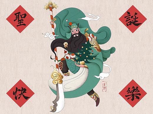 中国风圣诞节
