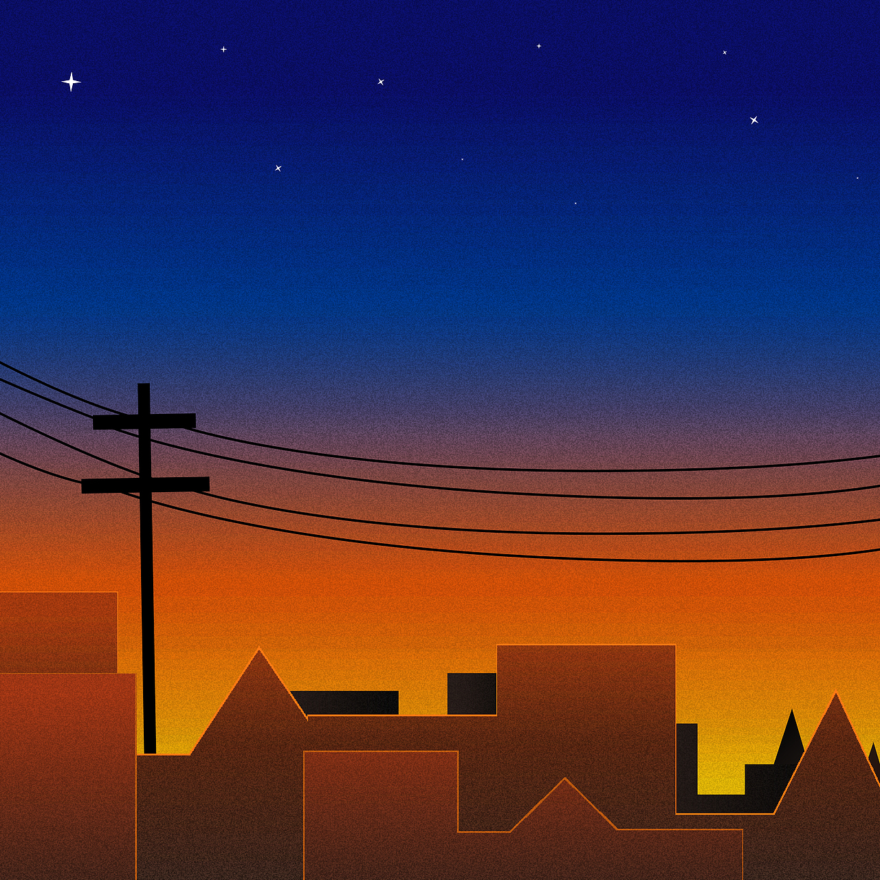 落日村庄（图ZMjY3NTU4ODg0） - 创作习作 - 站酷设计师卡墨墨原创素材 - 站酷ZCOOL