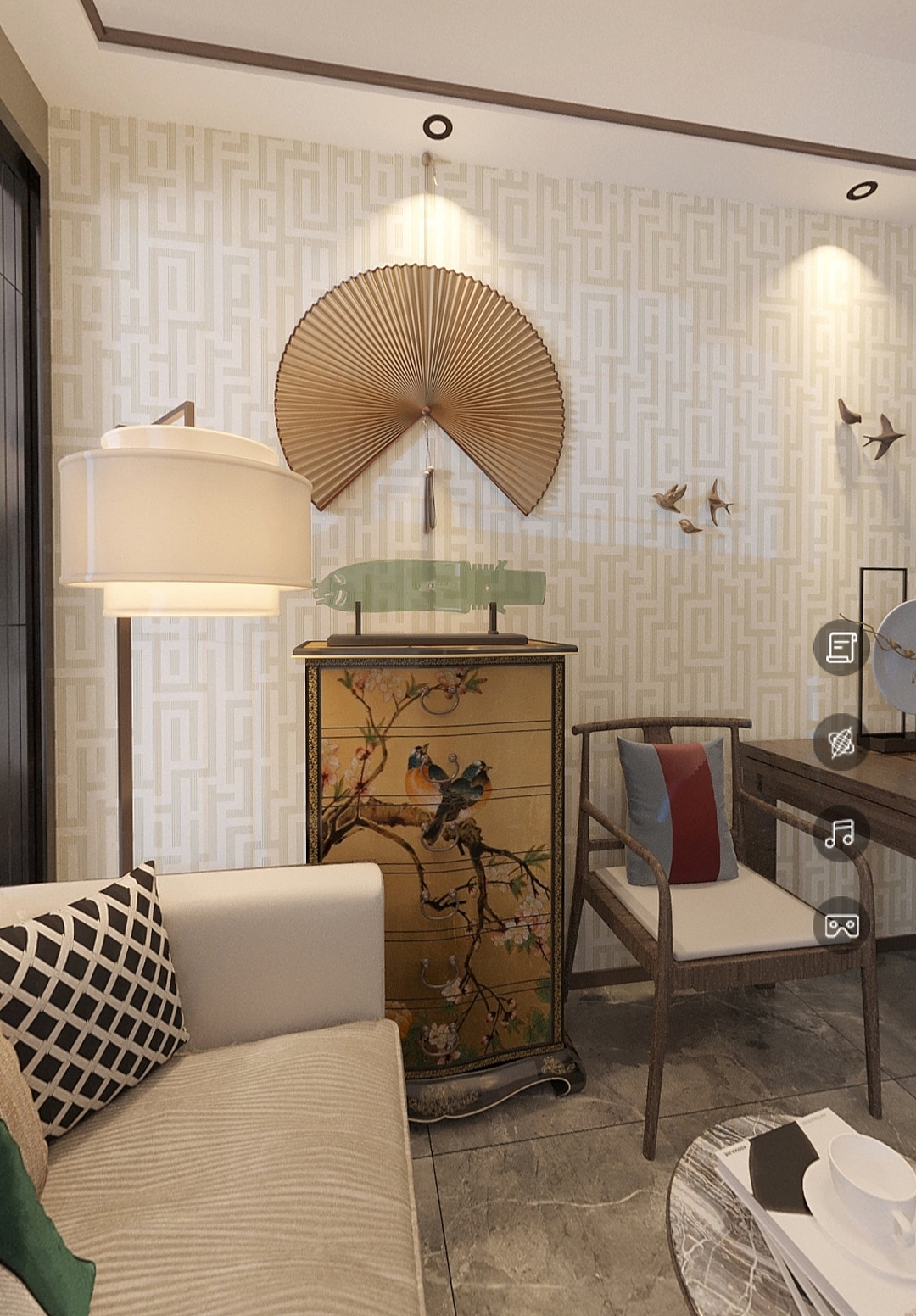 公寓房会客餐区设计线象空间之禧上全案整装（图ZMzAzOTMwMTk2） - 家装设计 - 站酷设计师商业设计李俊杰原创素材 - 站酷ZCOOL