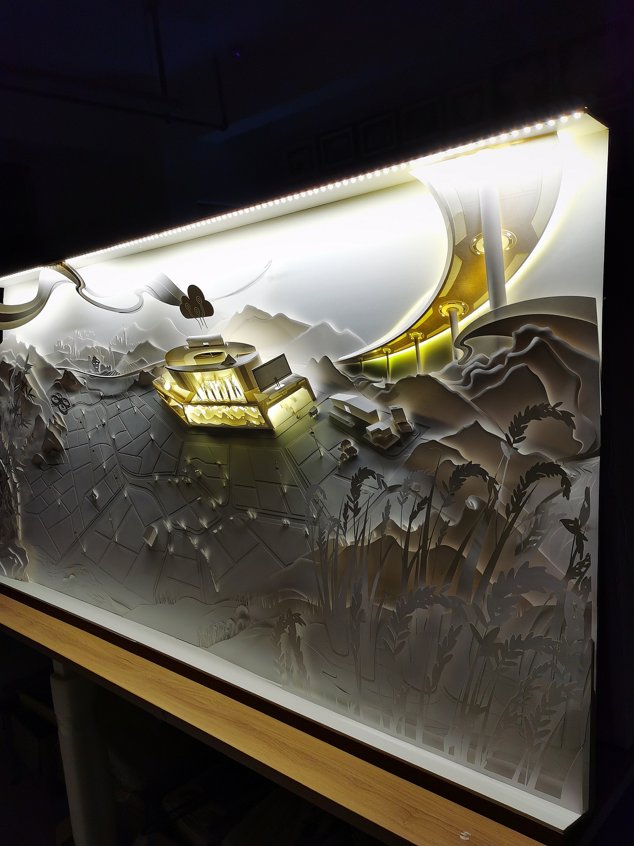 2020迪拜世博会纸雕墙（图ZMjg1MjUxNzAw） - 其他手工艺 - 站酷设计师尹利帅纸艺师原创素材 - 站酷ZCOOL