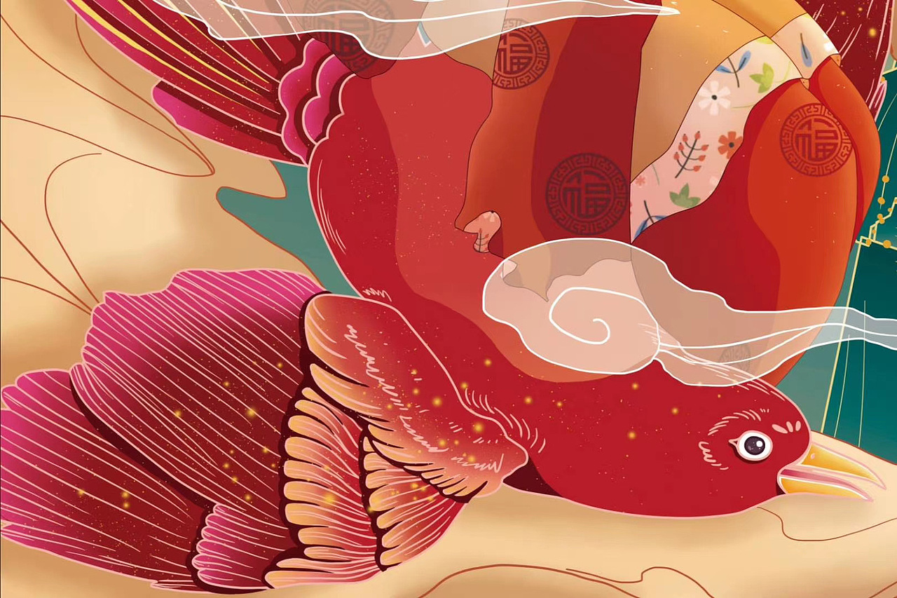 甄优中秋插画包装（图ZMjE3OTcyMDQw） - 商业插画 - 站酷设计师小羊卷原创素材 - 站酷ZCOOL