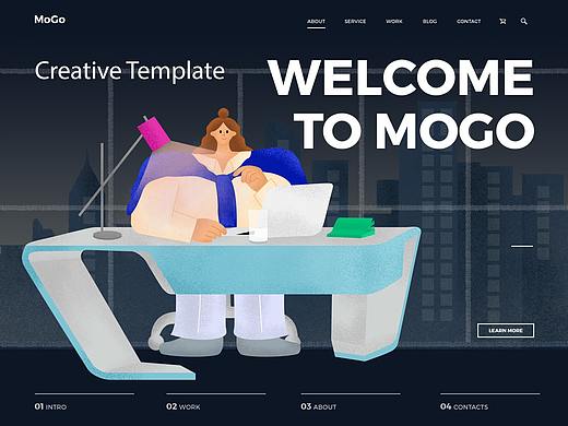 Welcome To Mogo（个人主页-ZNTE0MTExNDA=） - 商业插画 - 站酷设计师星一梦原创素材 - 站酷ZCOOL