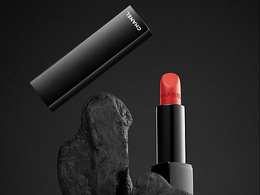 chanel口红静物产品拍摄