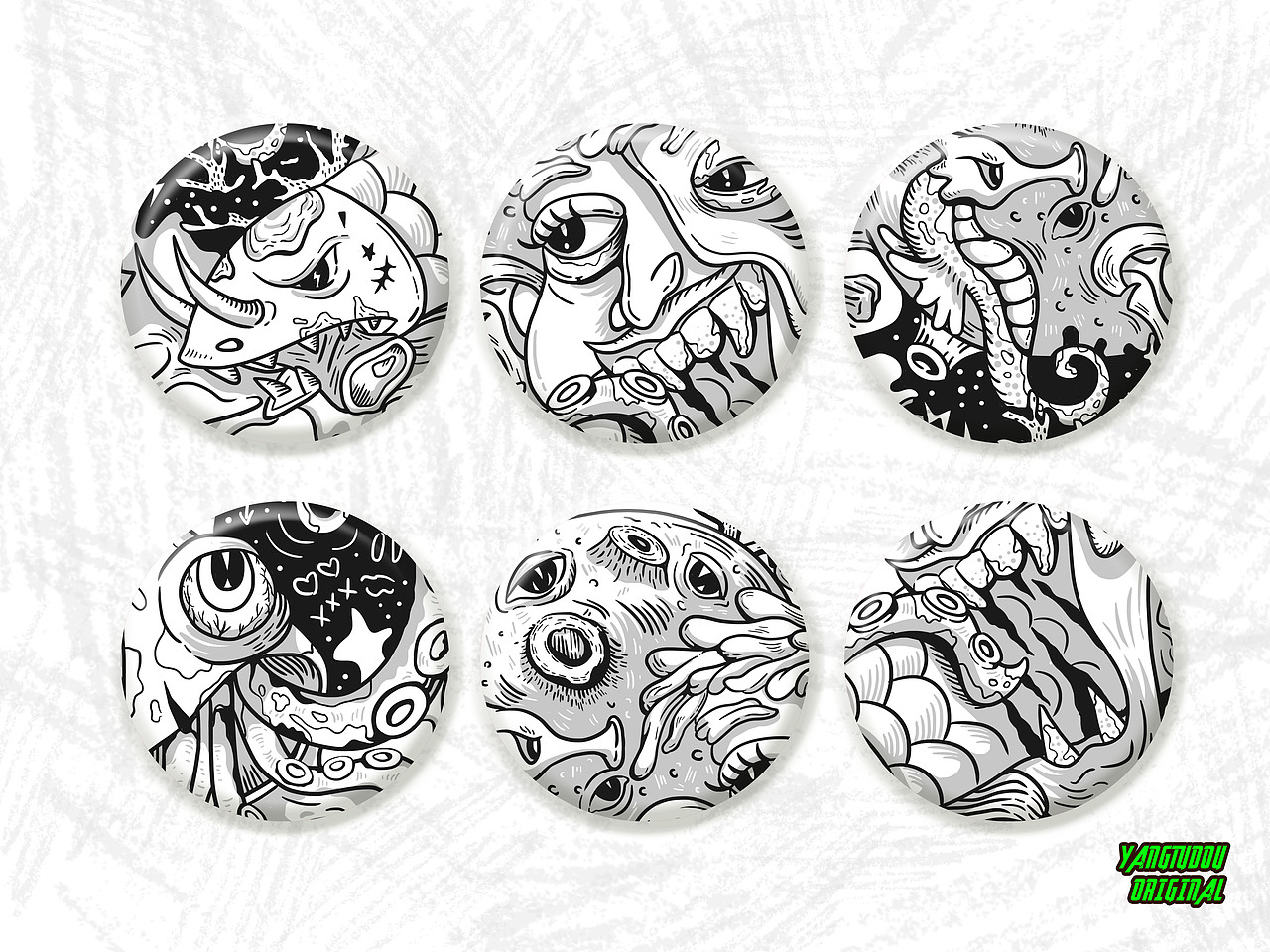 残酷月光（图ZNzAzNjE4ODQ=） - 商业插画 - 站酷设计师羊土豆原创素材 - 站酷ZCOOL